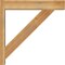 Ekena Millwork Traditional Block Rough Sawn Outlooker, Western Red Cedar, 6"W x 28"D x 28"H OUT06X28X28TRA05RWR - alternate 4